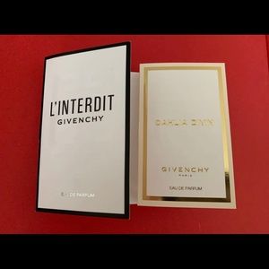 2 X Givenchy samples